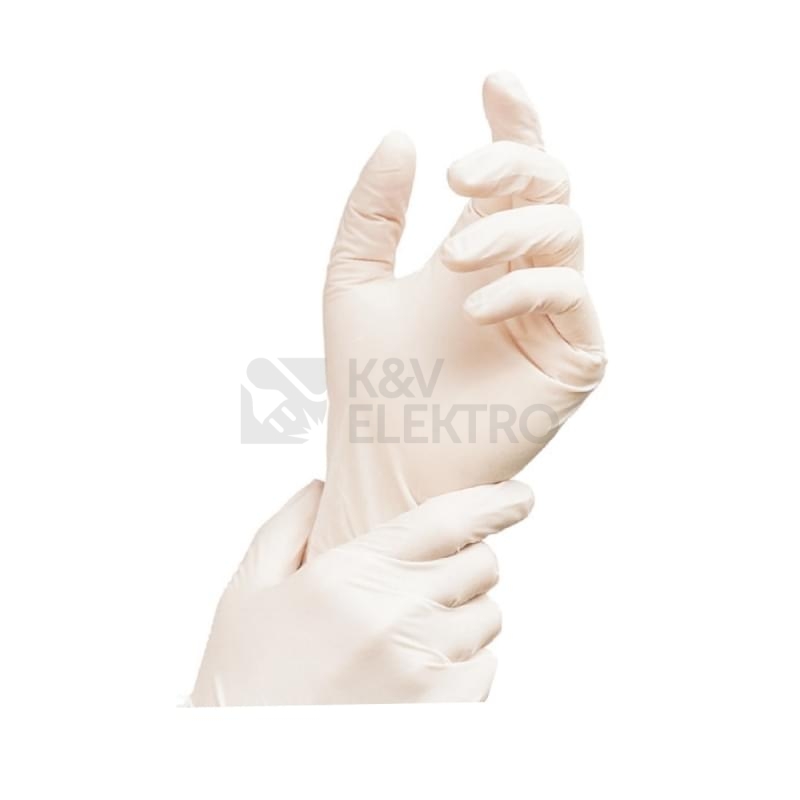 Obrázek produktu  Jednorázové latexové rukavice LOON vel. L (100ks)
 0