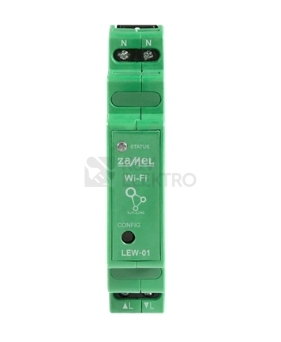 Obrázek produktu Jednofázový WiFi měřič a monitor spotřeby elektrické energie Zamel LEW-01 0