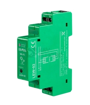Obrázek produktu Jednofázový WiFi měřič a monitor spotřeby elektrické energie Zamel LEW-02 1