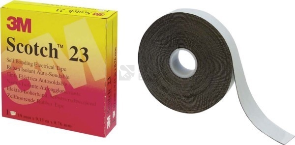 Obrázek produktu Samovulkanizační páska 3M SCOTCH 23 19mm x 9,1m 0