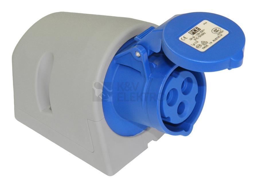 Obrázek produktu Zásuvka nástěnná PCE 3P 16A/230V IP44 113-6TT 0