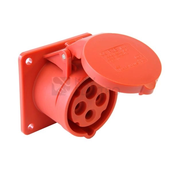Obrázek produktu Zásuvka vestavná PCE 314-6TT 16A/4P/400V IP44 0