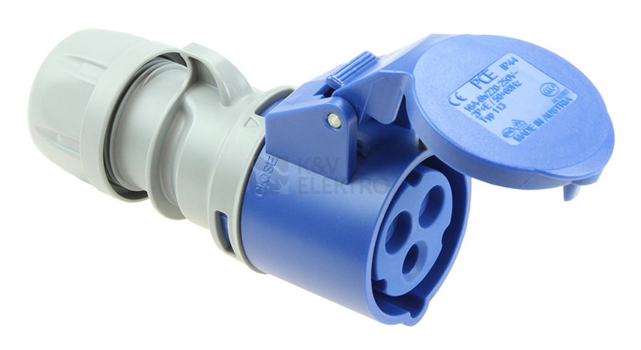 Obrázek produktu SPOJKA 32A/3P 230V IP44 223-6TT 0