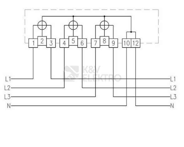 Obrázek produktu  Elektroměr EATON KWZ44B1 999201867 cejchovaný MID 3x230/400V přímý do 65A 1-sazba 5