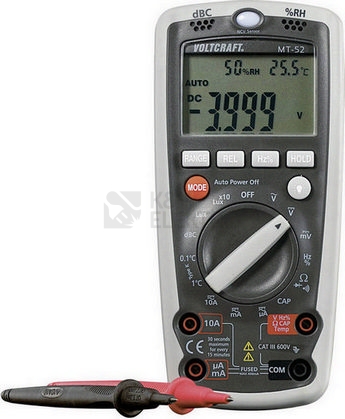 Obrázek produktu Digitální multimetr VOLTCRAFT MT-52 122900 0