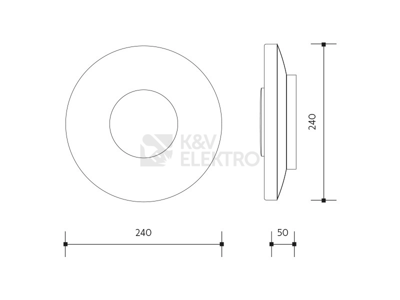 Obrázek produktu Nástěnné LED svítidlo Panlux CENTRO bílá PN42100003 1