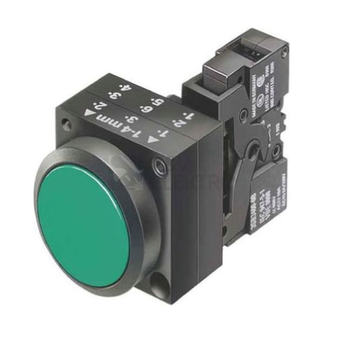 TLACITKO ZELENA 24VAC/DC 3SB3245-0AA41