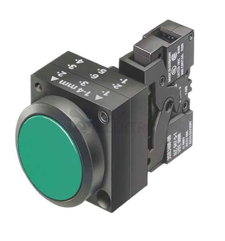 Obrázek produktu TLACITKO ZELENA 24VAC/DC 3SB3245-0AA41 0