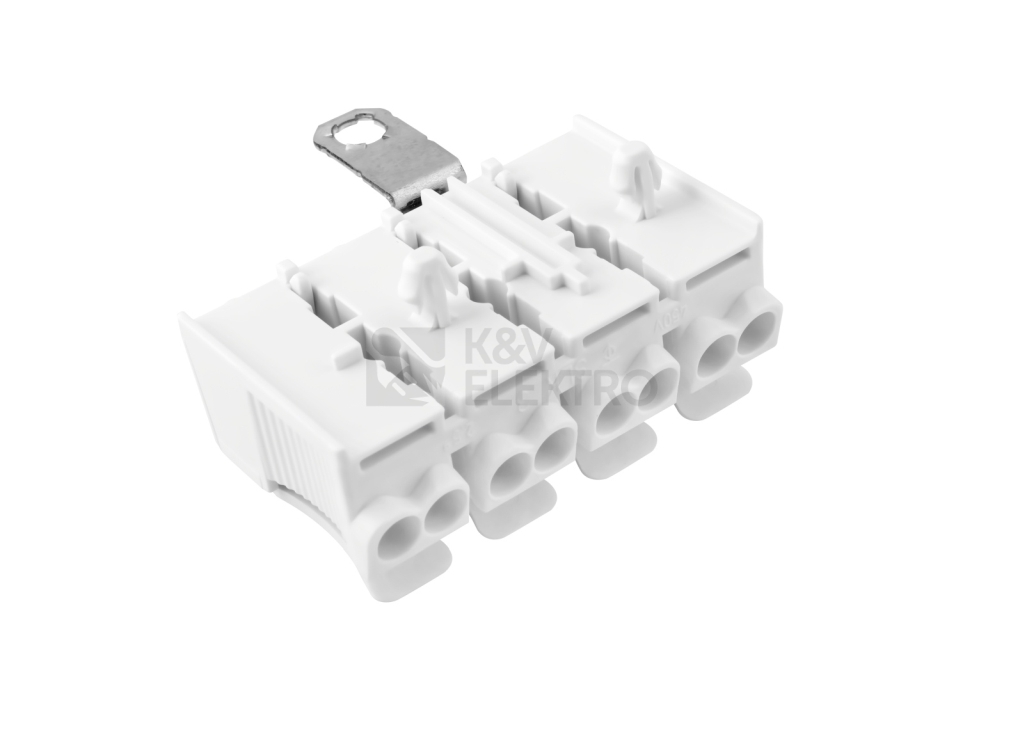 Obrázek produktu  Svorkovnice pro svítidla Electro Terminal SLK 3/4 E-SCHR 4-pólová (N-E-1-2) 88167530 1000414 1