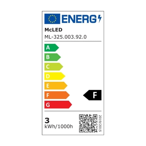 LED žárovka G4 McLED 2,5W (25W) teplá bílá (3000K) 12V ML-325.003.92.0 (obrázek 9)