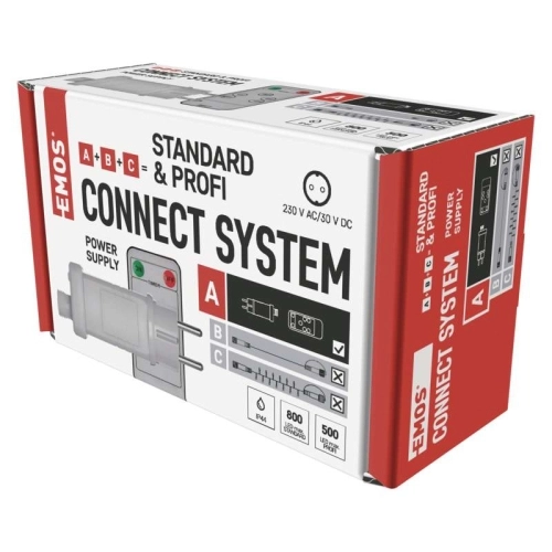 Napájecí zdroj EMOS Connecting D1ZW02 ZY2300R pro spojovací LED vánoční řetěz s dálkovým ovladačem bez kabelu (obrázek 10)