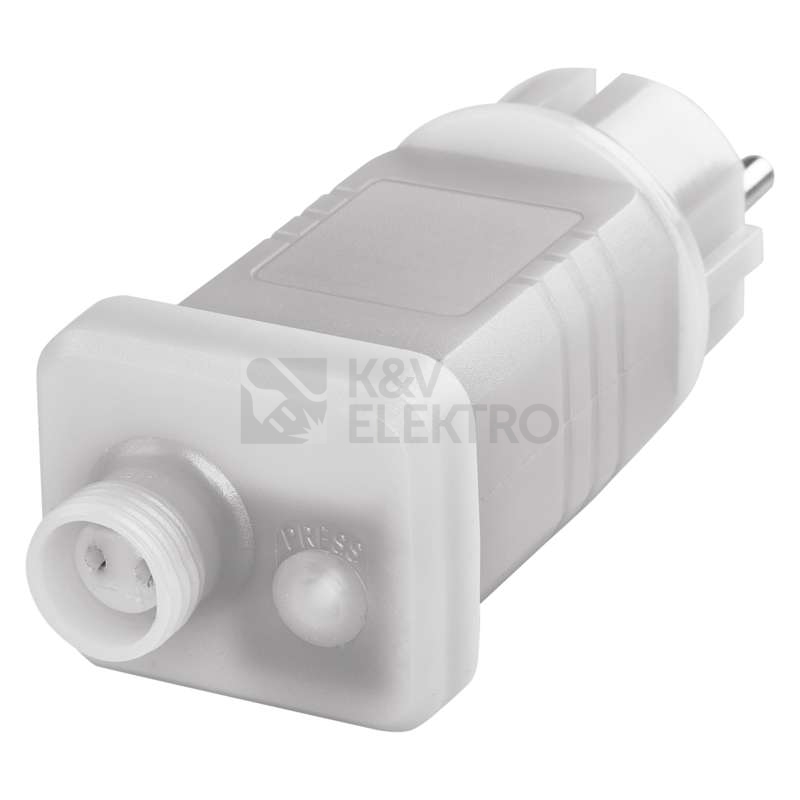 Obrázek produktu Napájecí zdroj EMOS Connecting D1ZW02 ZY2300R pro spojovací LED vánoční řetěz s dálkovým ovladačem bez kabelu 3