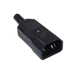 Obrázek produktu  Konektor IEC C14 vidlice na kabel 10A/250VAC GST749 0