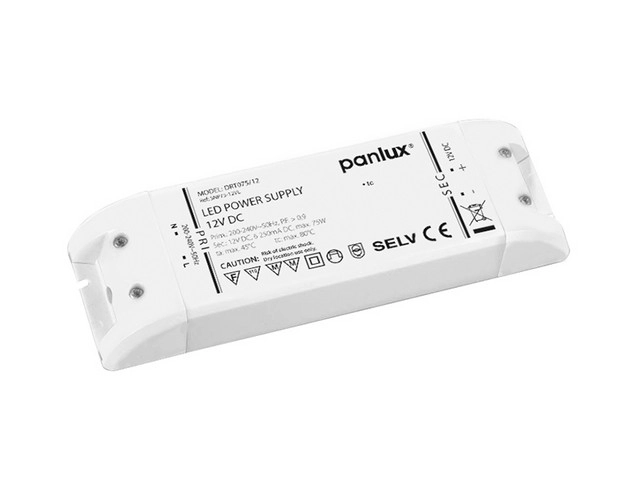 LED napájecí zdroj Panlux DRT075/12 75W 12VDC