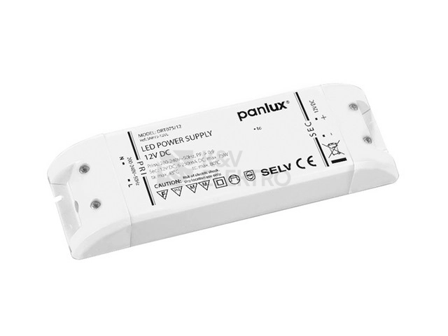 Obrázek produktu LED napájecí zdroj Panlux DRT075/12 75W 12VDC 0