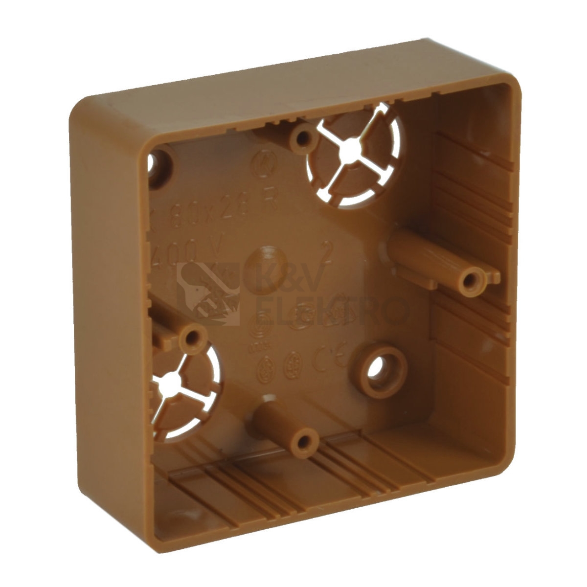 Obrázek produktu Krabice lištová KOPOS LK 80x28 R/1 SD světlé dřevo 2