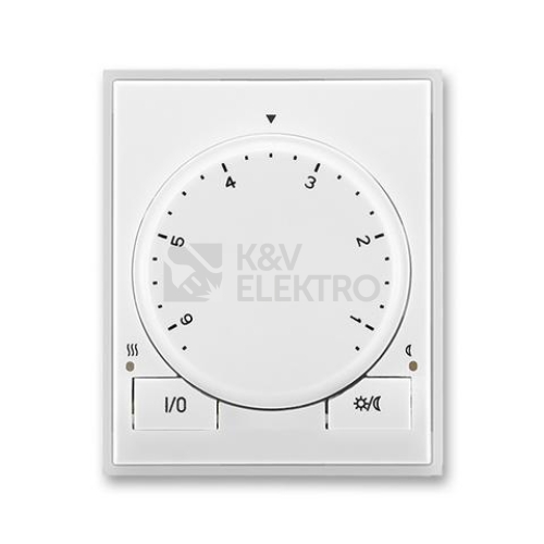  ABB Element,Time termostat bílá/ledová bílá otočný 3292E-A10101 01