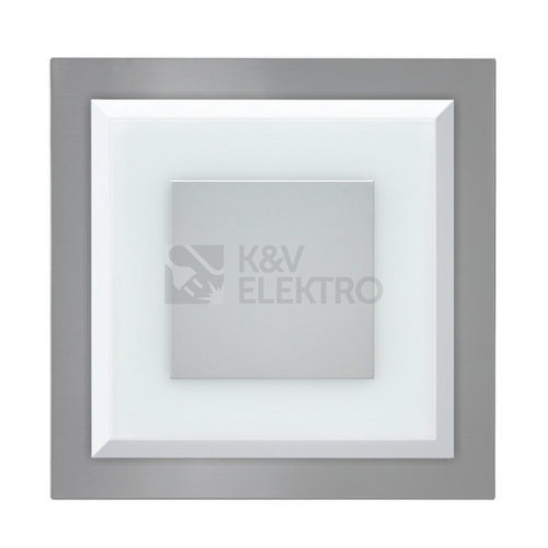 LED podhledové svítidlo Kanlux IPSA LED-8L 12V 0,5W studená bílá 6500K, saténový chrom 08541