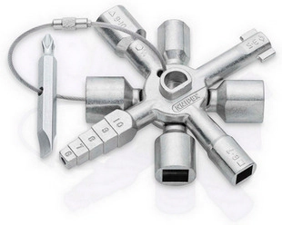 Klička na zámky rozvaděčů Knipex 00 11 01 multifunkční