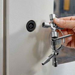 Klička na zámky rozvaděčů Knipex 00 11 01 multifunkční