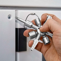 Klička na zámky rozvaděčů Knipex 00 11 01 multifunkční (obrázek 6)