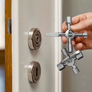 Klička na zámky rozvaděčů Knipex 00 11 01 multifunkční (obrázek 9)