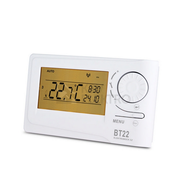 Obrázek produktu Bezdrátový termostat ELEKTROBOCK BT22 (dříve BPT22) 1