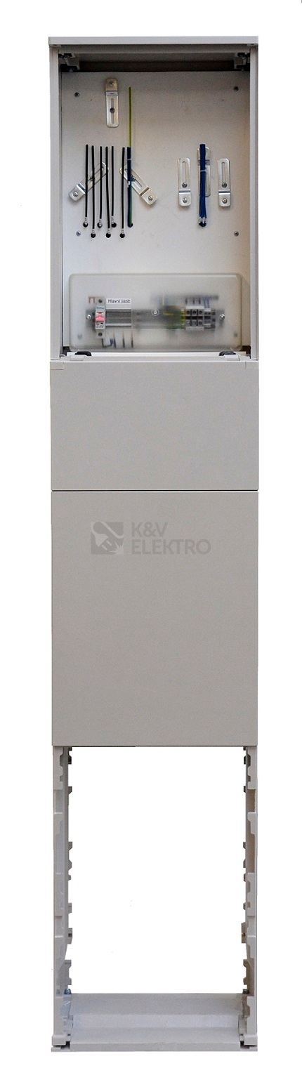 Obrázek produktu  Elektroměrový rozvaděč ESTA ER 212/NKP7P 03019 stoják šedý pro ČEZ, EGD (E.ON) 1