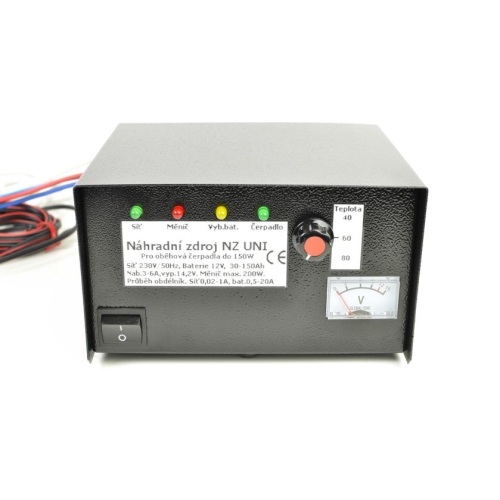 Záložní zdroj Ptáček NZ UNI pro oběhová čerpadla do 150W 230V