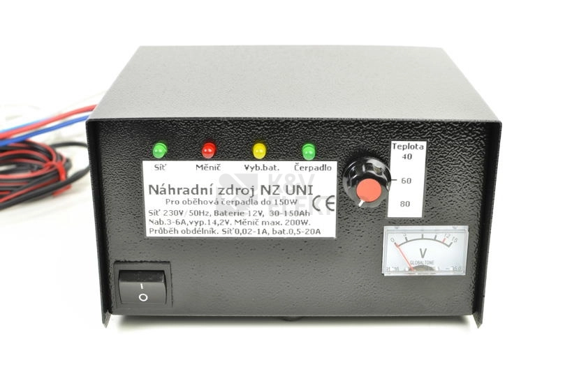 Obrázek produktu Záložní zdroj Ptáček NZ UNI pro oběhová čerpadla do 150W 230V 1