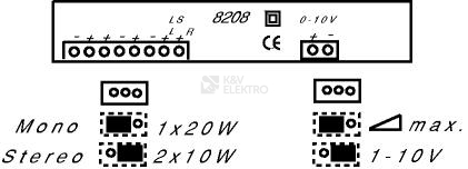 Obrázek produktu ABB zesilovač S 8200-0-0107 (2CKA008200A0107) 2