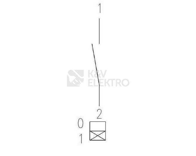 Obrázek produktu VACKOVY SPINAC 20A T0-1-15401/IVS 1