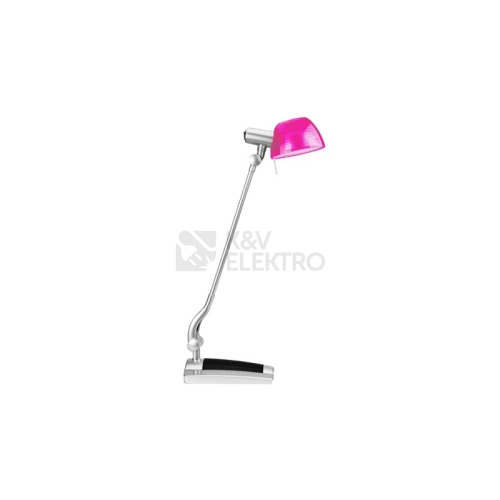 Stolní lampička GINEVRA UNO růžovo-černá Panlux STG1/PC