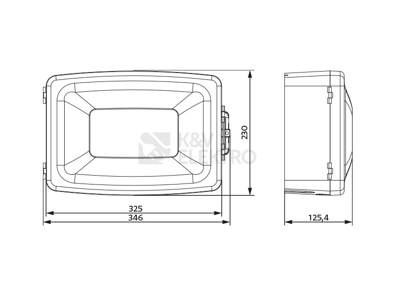 Obrázek produktu  Zahradní box Panlux PN03000105 plastová krabice na ochranu kabelů v exteriéru IP54 2