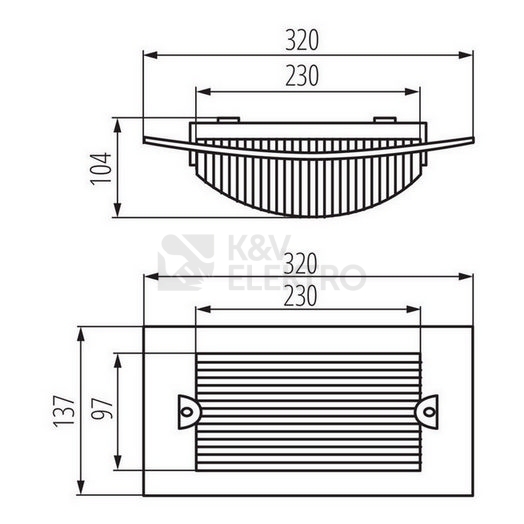 Obrázek produktu Svítidlo Kanlux TURK DL-60 E27 IP54 07025 1