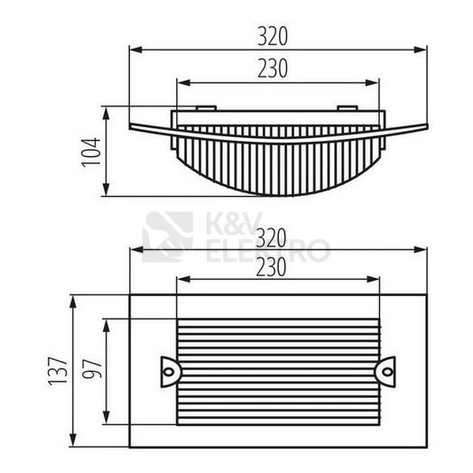 Obrázek produktu Svítidlo Kanlux TURK DL-60 E27 IP54 07025 1