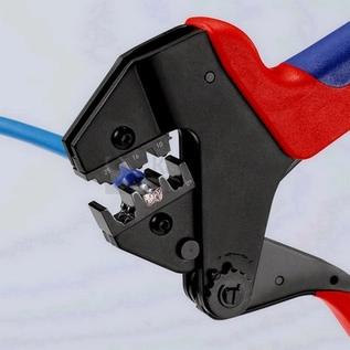 Obrázek produktu Lisovací kleště Knipex 97 43 200 bez čelistí 7
