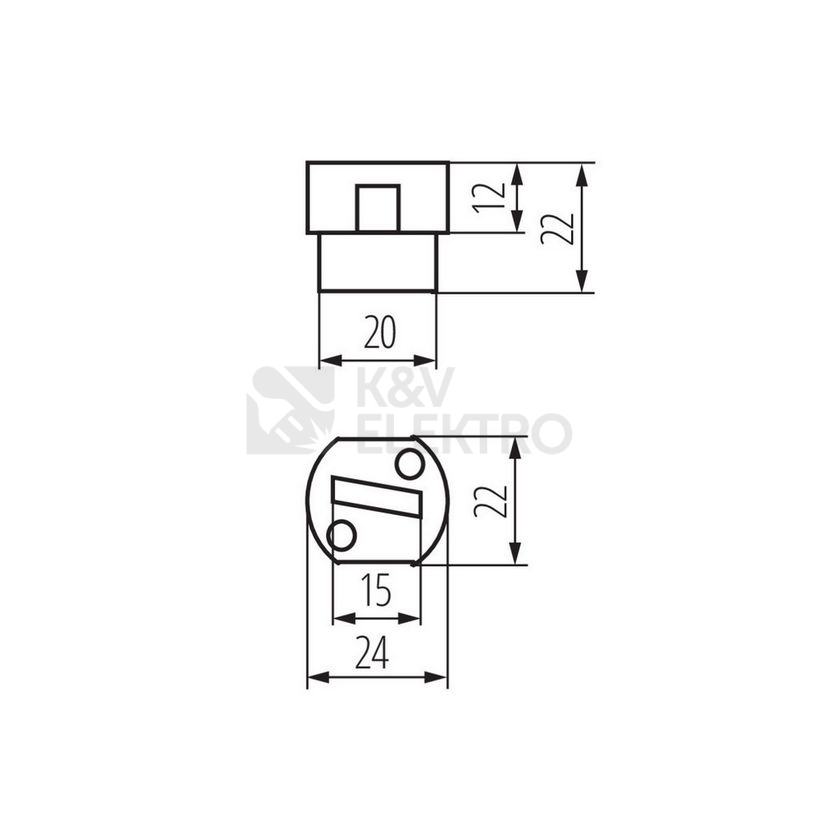 Obrázek produktu Keramická patice Kanlux HLDR-G9 08220 1