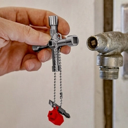 Klička na zámky rozvaděčů Knipex 00 11 03 univerzální (obrázek 5)