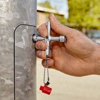 Obrázek produktu Klička na zámky rozvaděčů Knipex 00 11 03 univerzální 6
