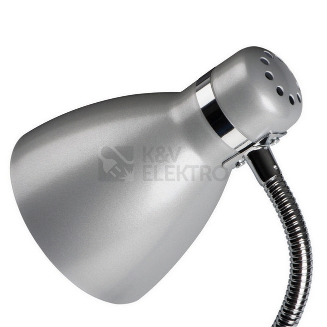 Obrázek produktu Stolní lampa Kanlux ZARA HR-40-SR E14 stříbrná 07560 1