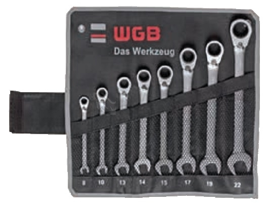 Obrázek produktu Sada ráčnových klíčů 8-19 /NS92677380/ 0