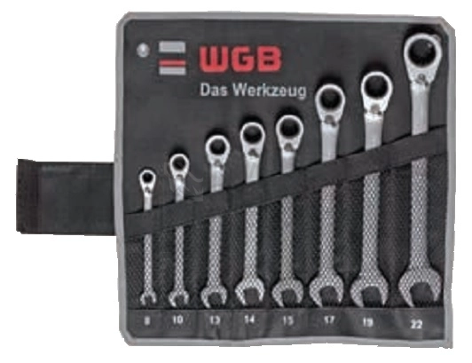 Obrázek produktu Sada ráčnových klíčů 8-19 /NS92677380/ 0