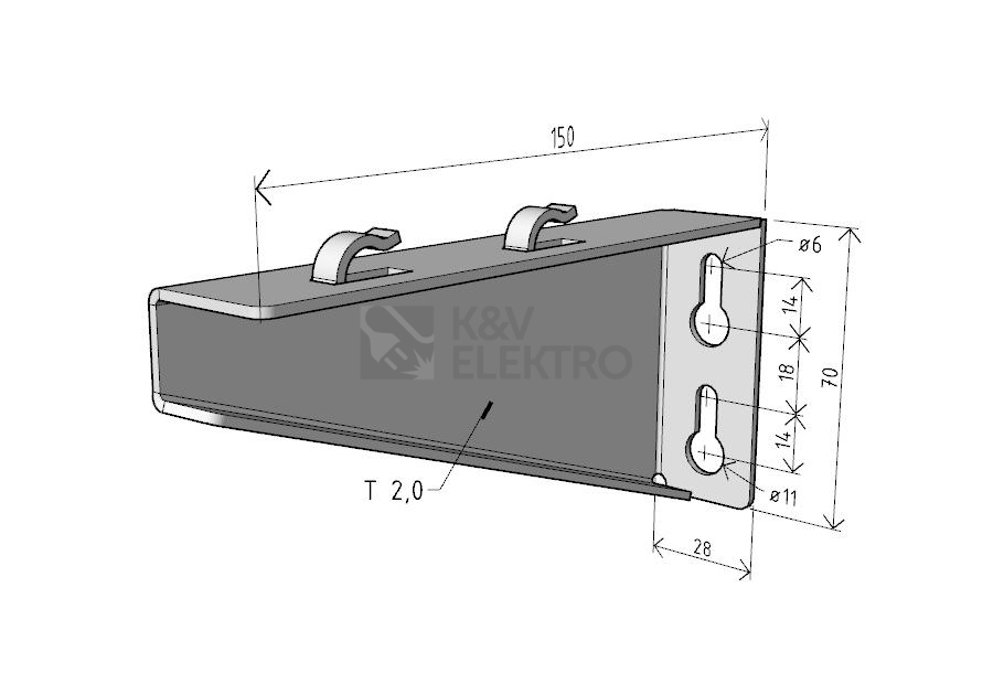 Obrázek produktu Nosník Arkys Merkur 2 NZM 150 ARK-215015 1