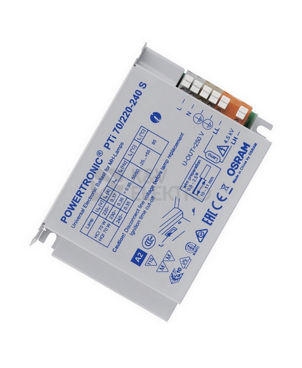 Obrázek produktu Elektronický předřadník OSRAM POWERTRONIC PTI 70/220-240 S 3