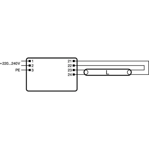 Elektronický předřadník OSRAM QUICKTRONIC QTI 1X35/49/80/220-240 GII (obrázek 2)