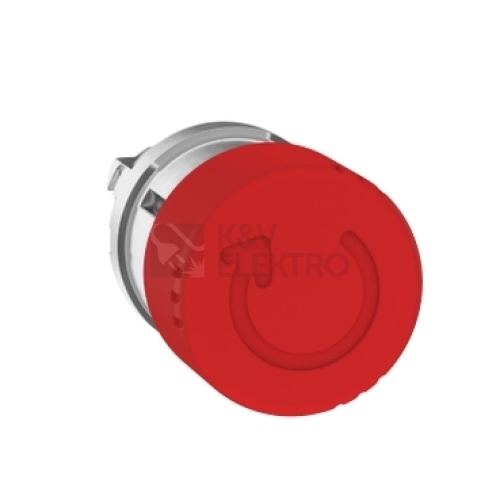 Schneider Electric Harmony nouzové tlačítko červené s aretací ZB4BS834 průměr 30mm uvolnit otočením