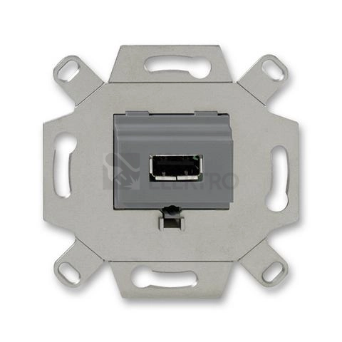 Obrázek produktu ABB zásuvka USB šedá 0230-0-0420 (0261/13-500) 2CKA000230A0420 komunikační 0