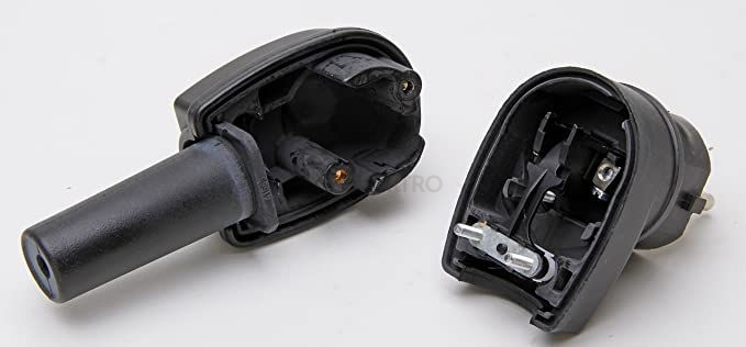 Obrázek produktu  Vidlice gumová úhlová IP44 Kopp 1782.1600.9 230V/16A černá 2