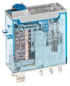 Obrázek produktu Spínací relé paticové Finder 1P (jednořadé) 16A 24VDC 46.61.9.024.4040 0